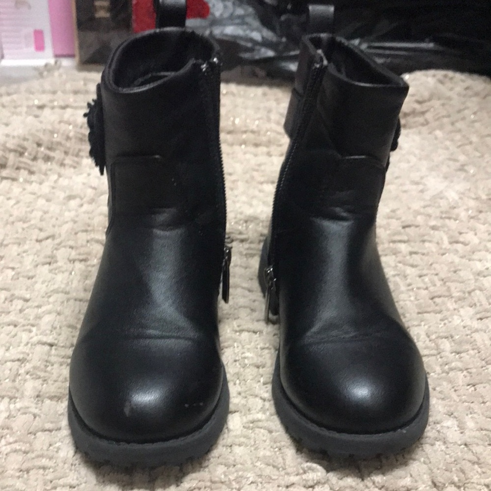 Black Kids Boots
